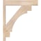 Ekena Millwork Merced Block Smooth Outlooker, Douglas Fir, 5 1/2"W x 24"D x 28"H OUT06X24X28MRC05SDF - alternate 4